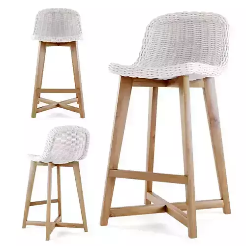 S2DIO - Wood and resin high chair NORWAY