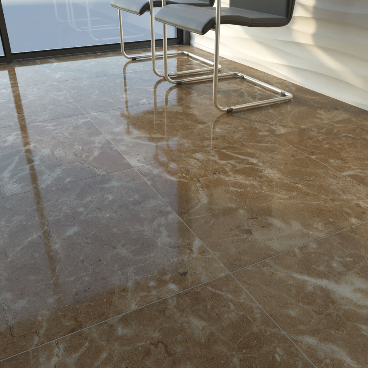 TUREX INTERNATIONAL Marble Tiles Set 3D model_5