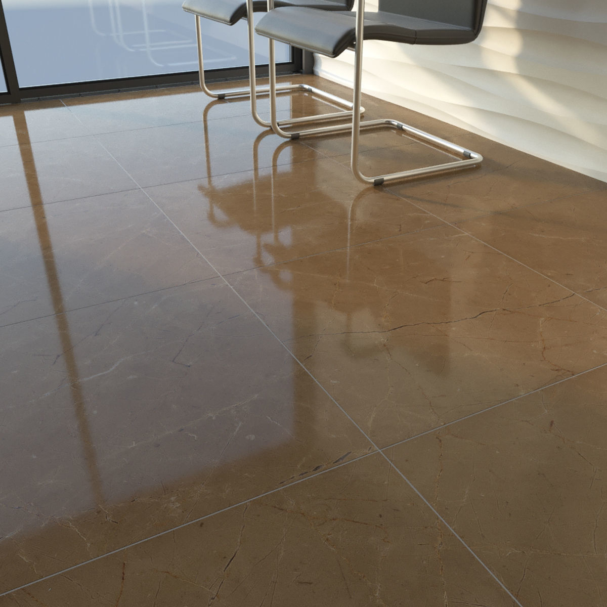 TUREX INTERNATIONAL Marble Tiles Set 3D model_11