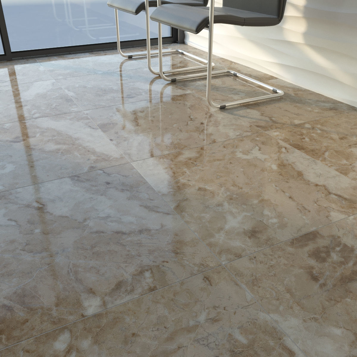 TUREX INTERNATIONAL Marble Tiles Set 3D model_8