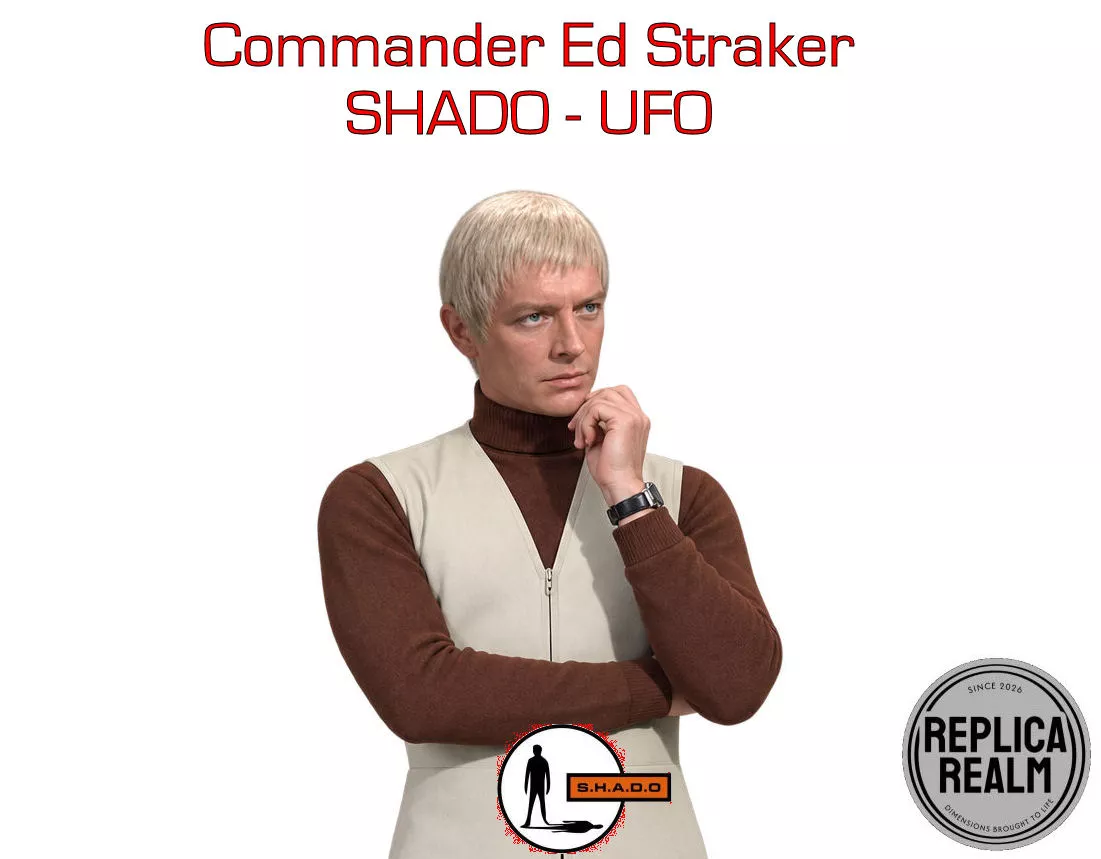 Commander Ed Straker UFO TV Series 3D print model