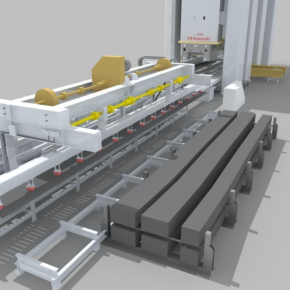 Factory Interrior Scene  3D model_21