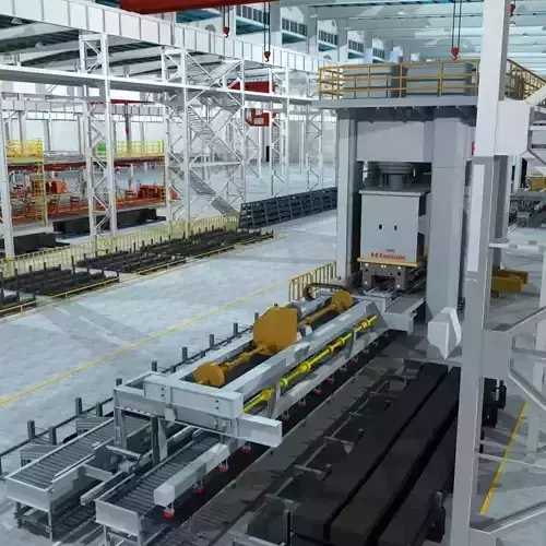 Factory Interrior Scene  3D model