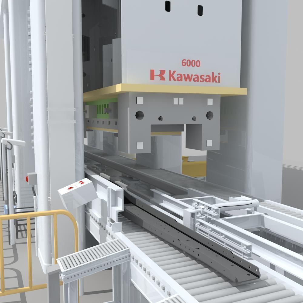 Factory Interrior Scene  3D model_24