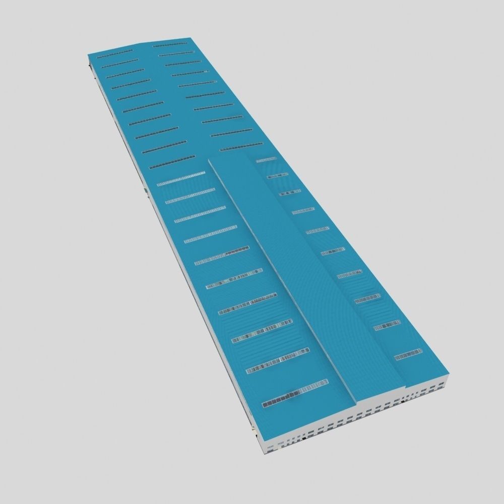 Factory Interrior Scene  3D model_8