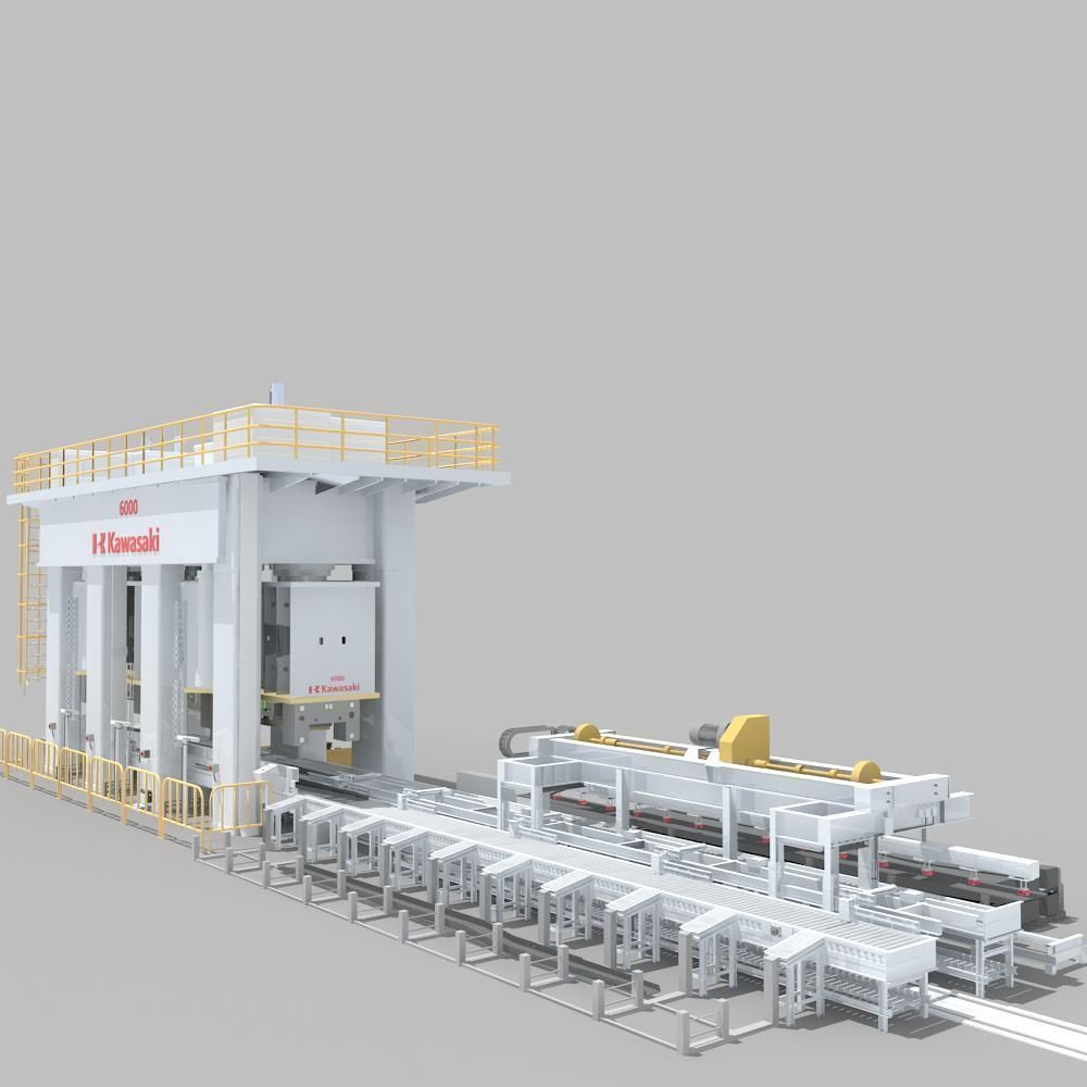 Factory Interrior Scene  3D model_15