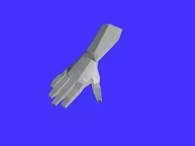 hand lowpoly