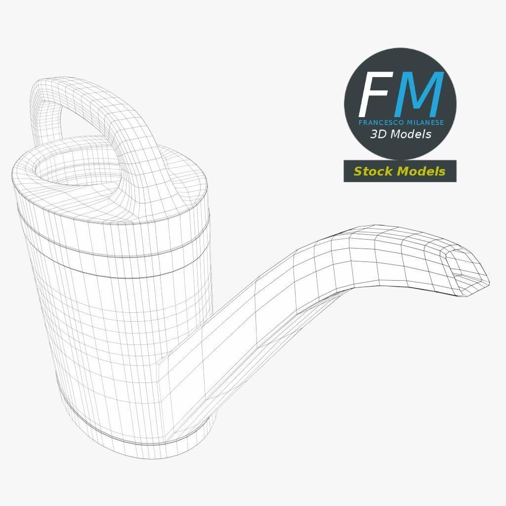 Small watering can 3D model_7