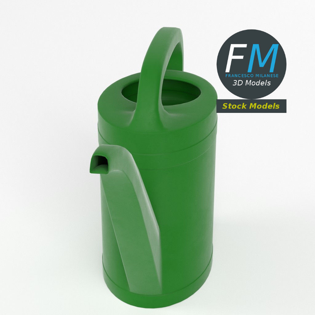 Small watering can 3D model_2
