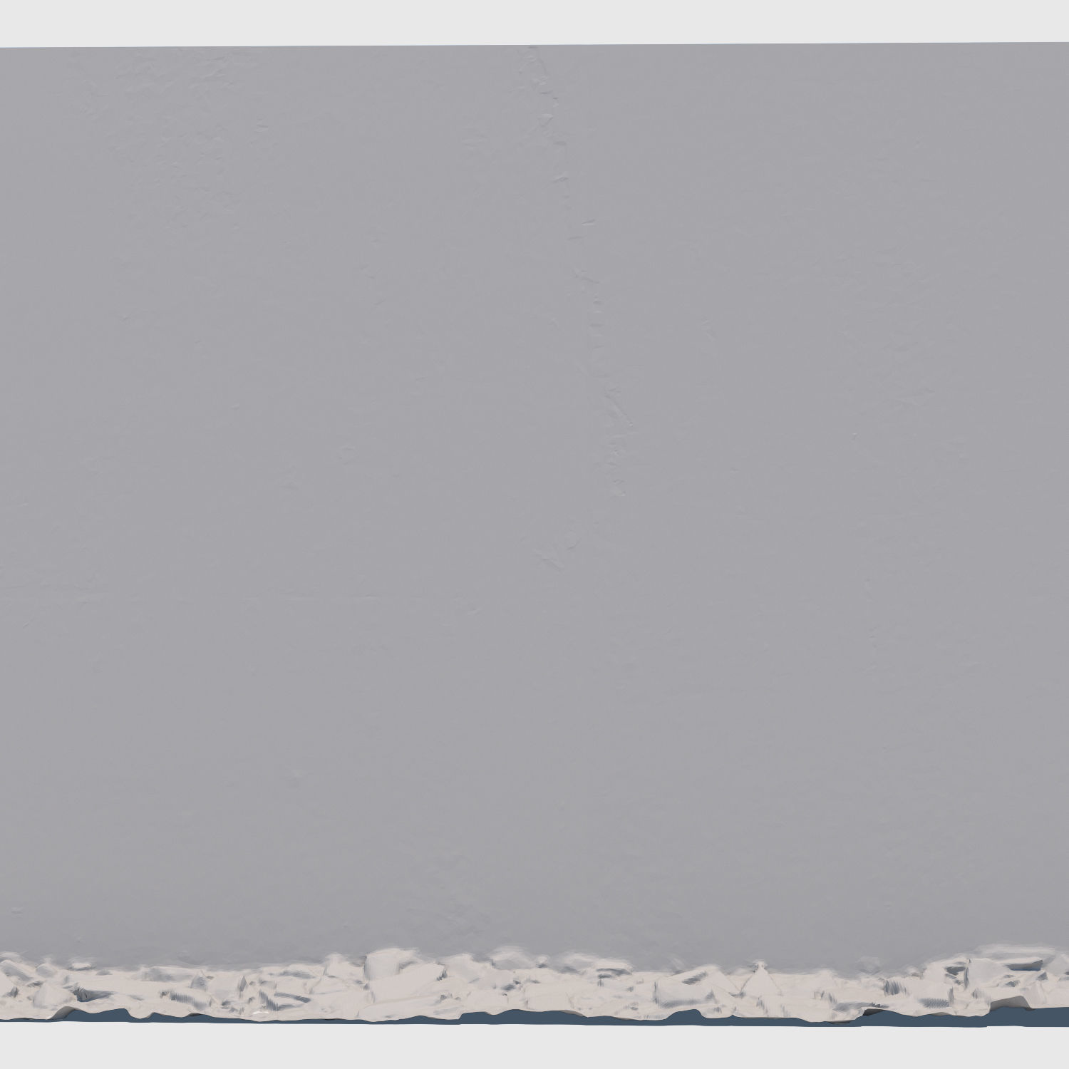 Rusty Metal Wall 3D model_4