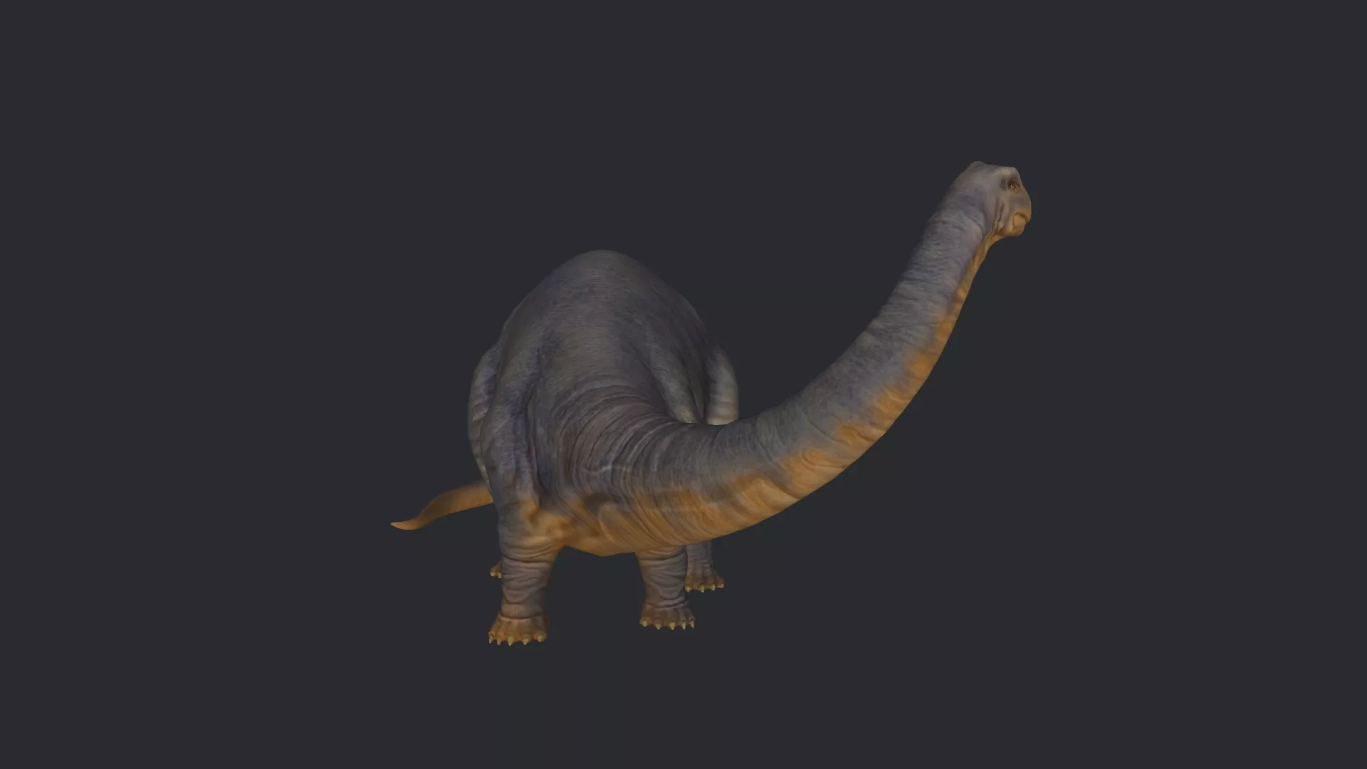 Apatosaurus Dino 3D Print Model 3D print model