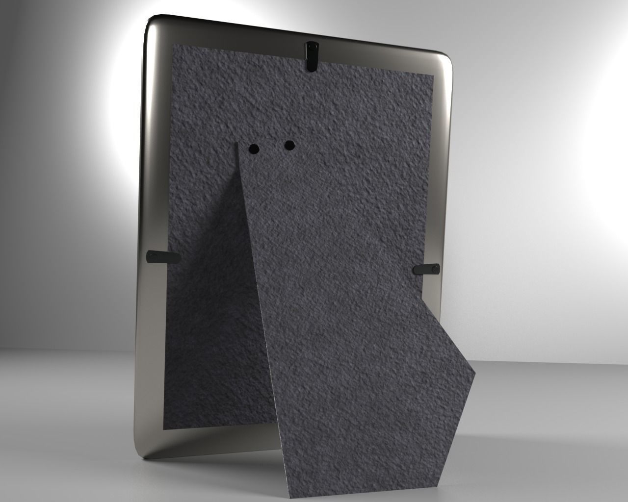 Desktop Picture Frame V02 3D model_1