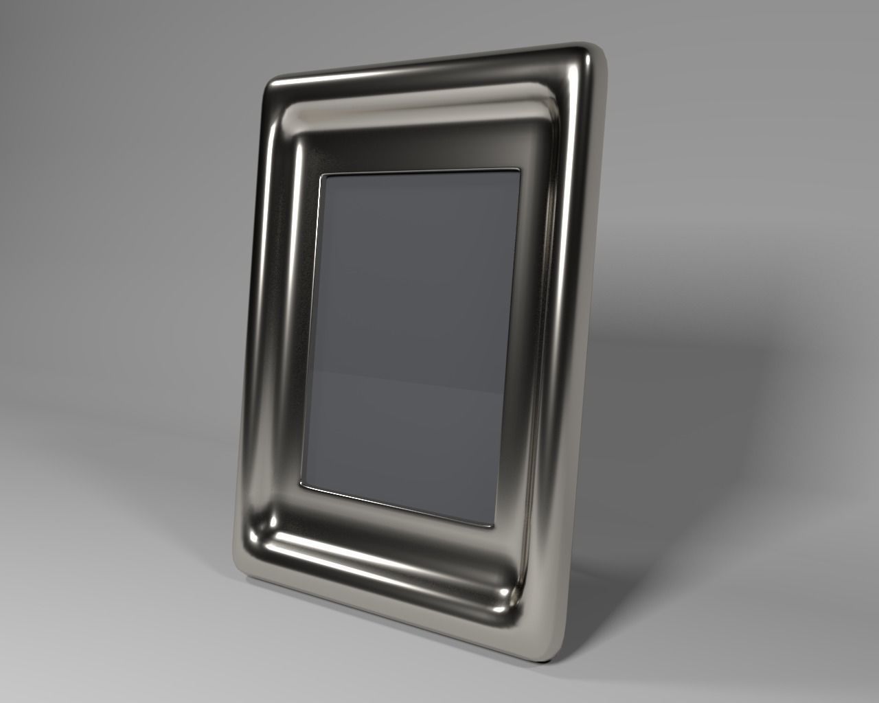 Desktop Picture Frame V02 3D model_0
