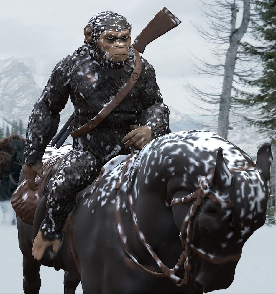 CAESAR INSPIRITED MODEL 03 3D print model_3