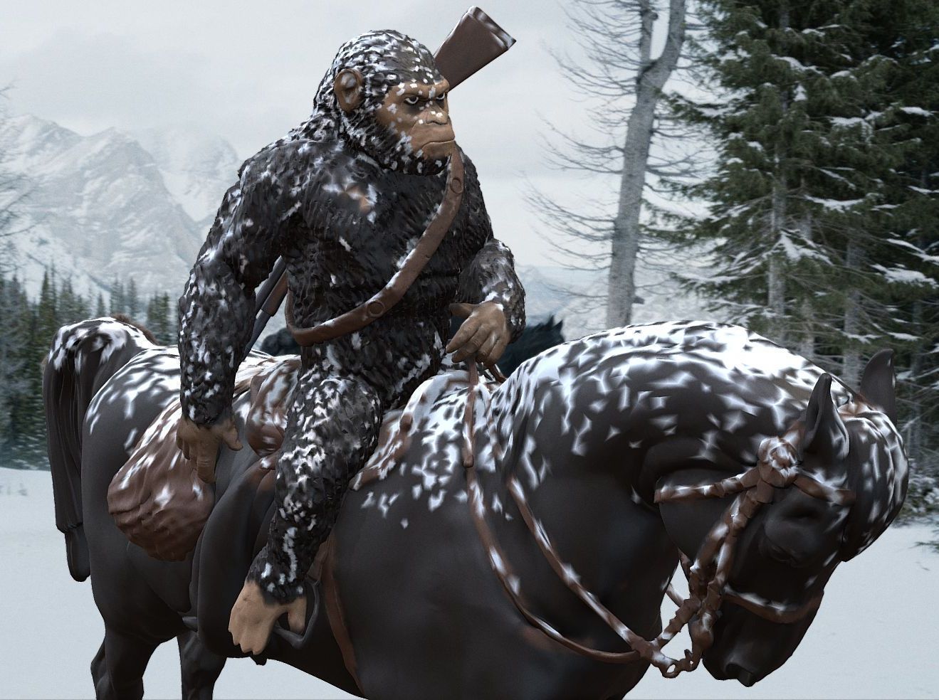 CAESAR INSPIRITED MODEL 03 3D print model_5