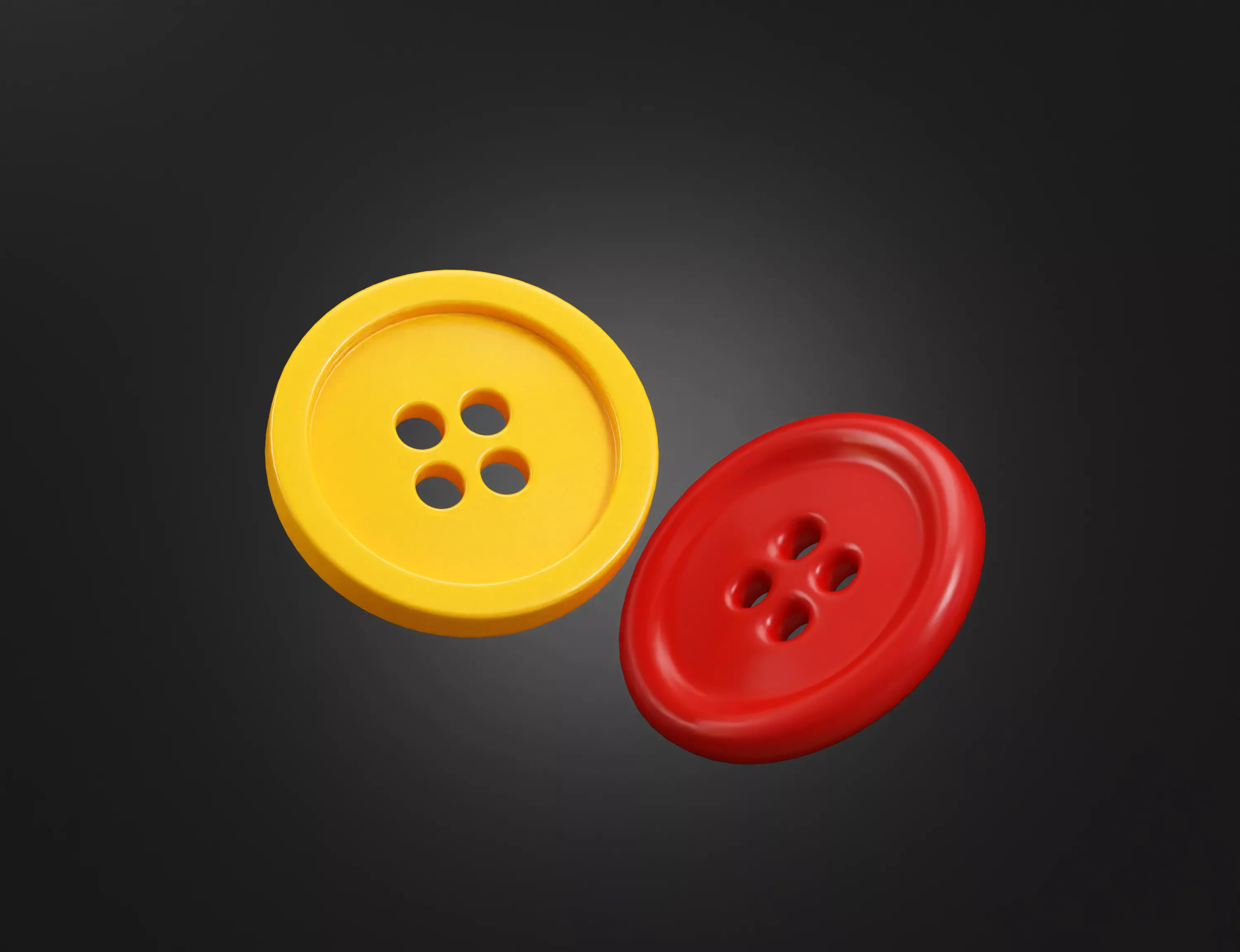 Clothes Buttons 3D print model