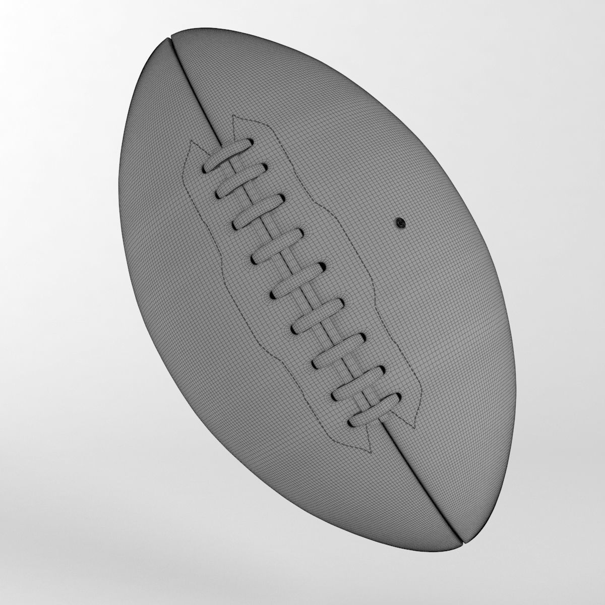 america football01 3D model_1