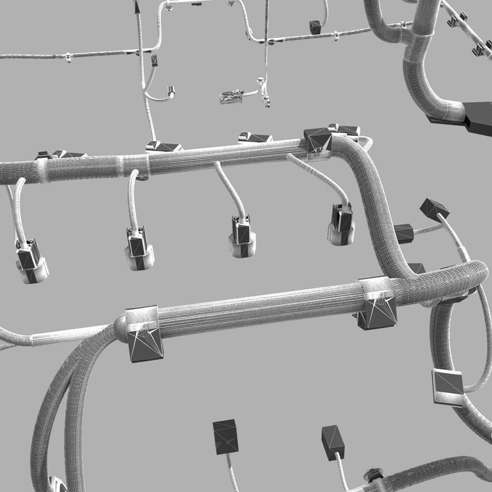 Automotive Electronic System 3D model_17