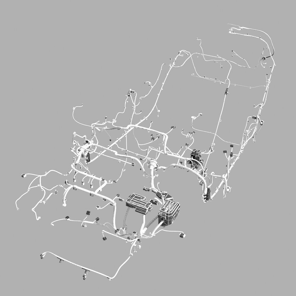 Automotive Electronic System 3D model_14