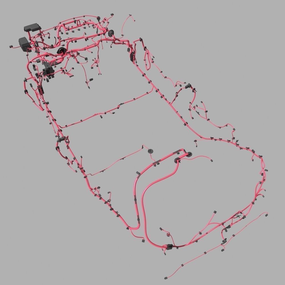 Automotive Electronic System 3D model_5