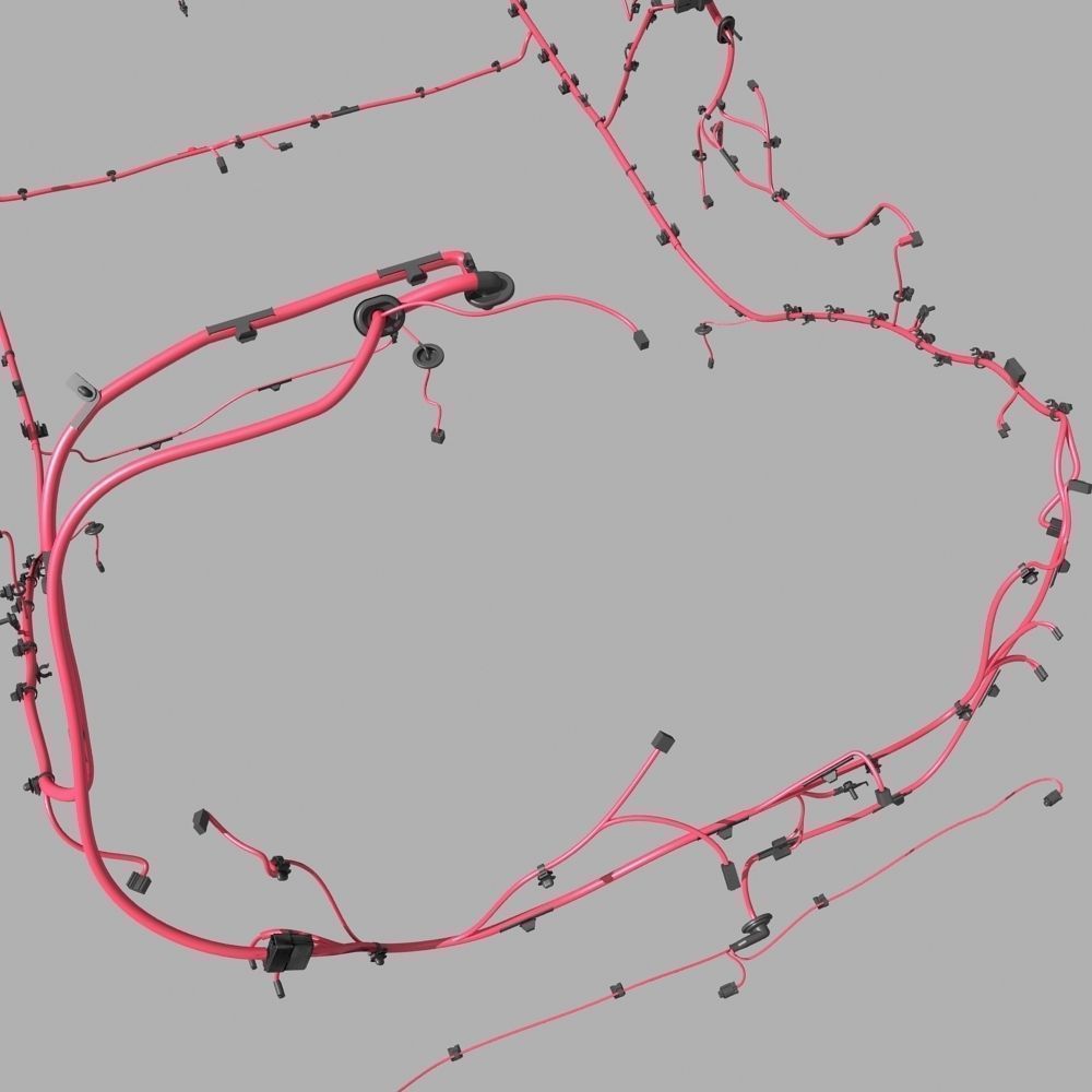 Automotive Electronic System 3D model_12