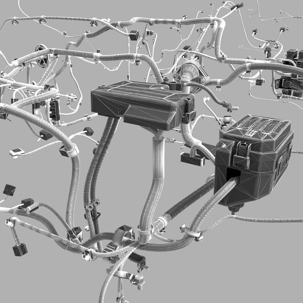 Automotive Electronic System 3D model_18