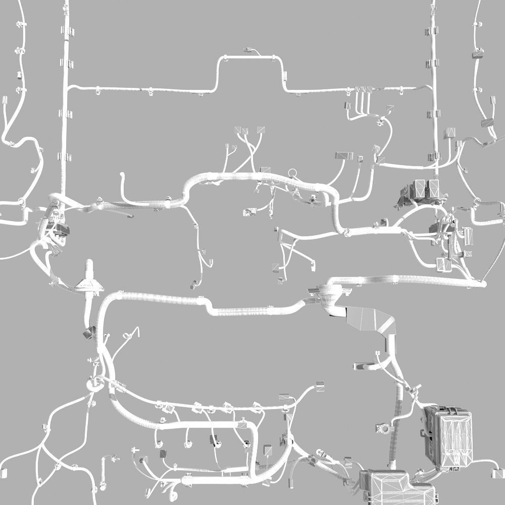 Automotive Electronic System 3D model_16