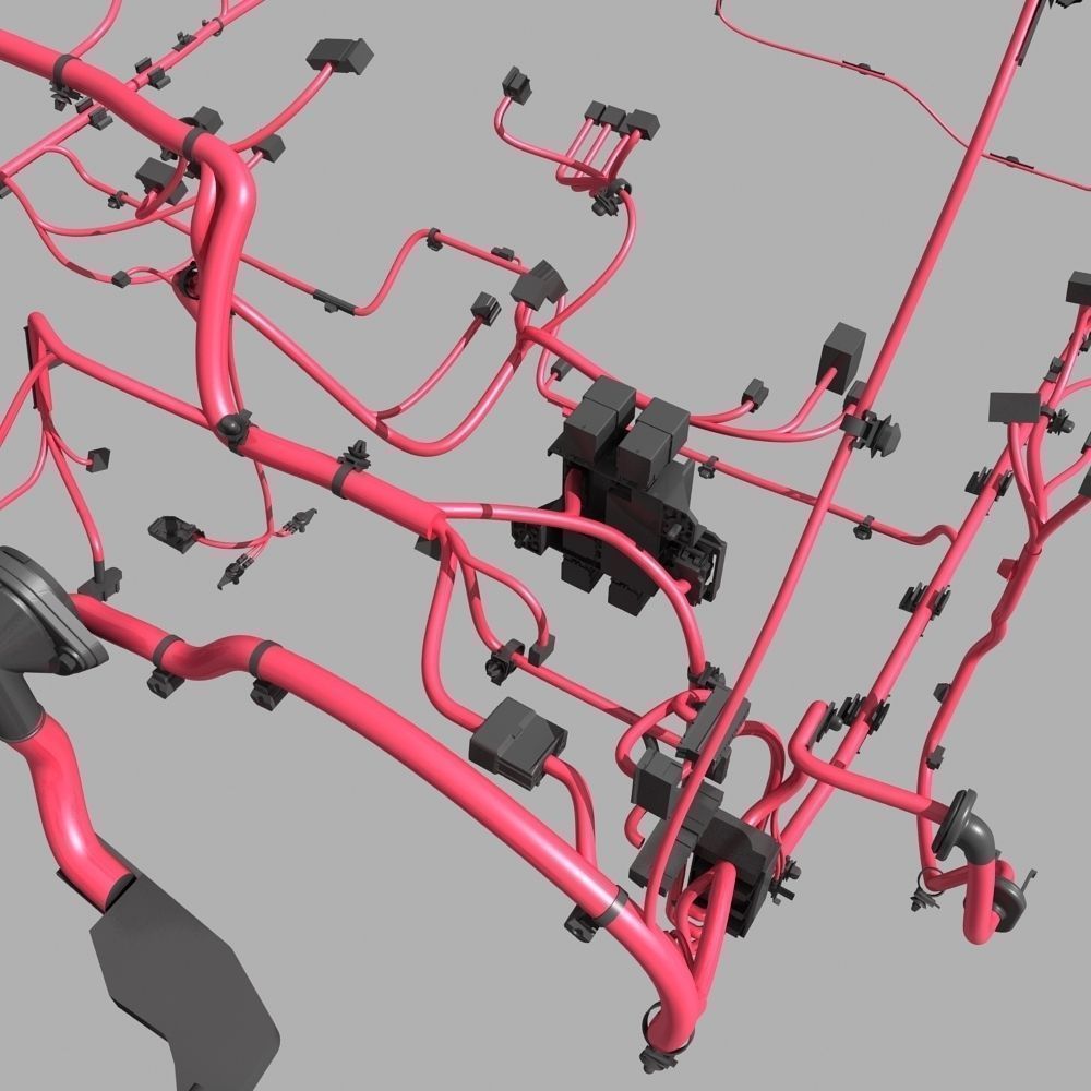 Automotive Electronic System 3D model_9