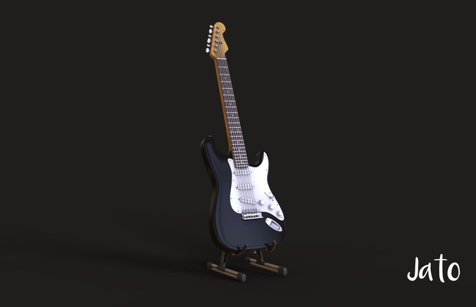 Electric Guitar detailed instrument