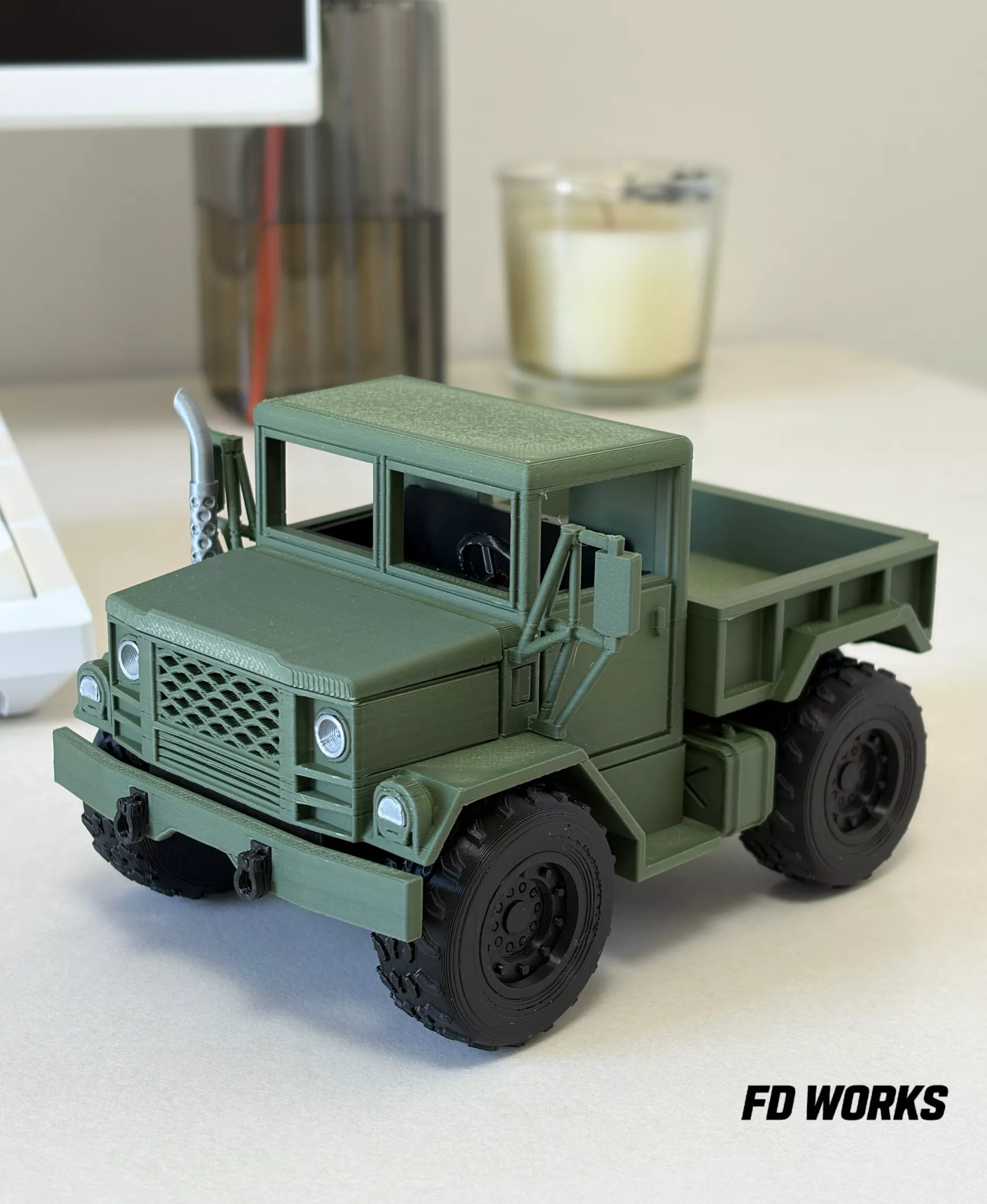 Chibi Military Truck 3D print model