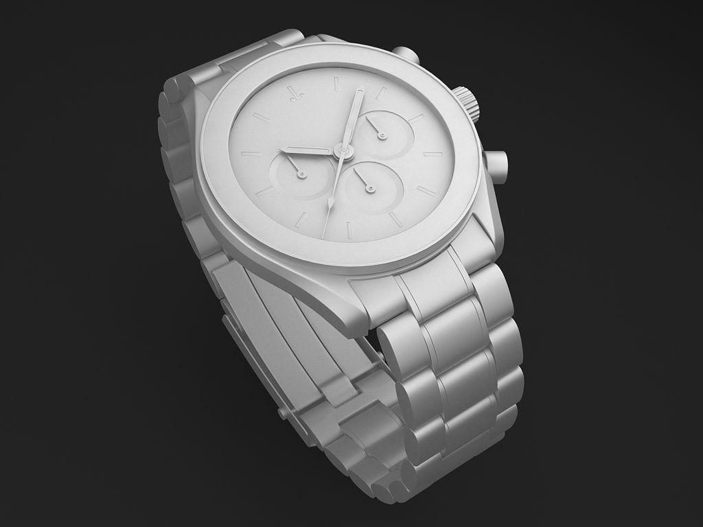 Omega Speedmaster Mens Watch 3D model_8