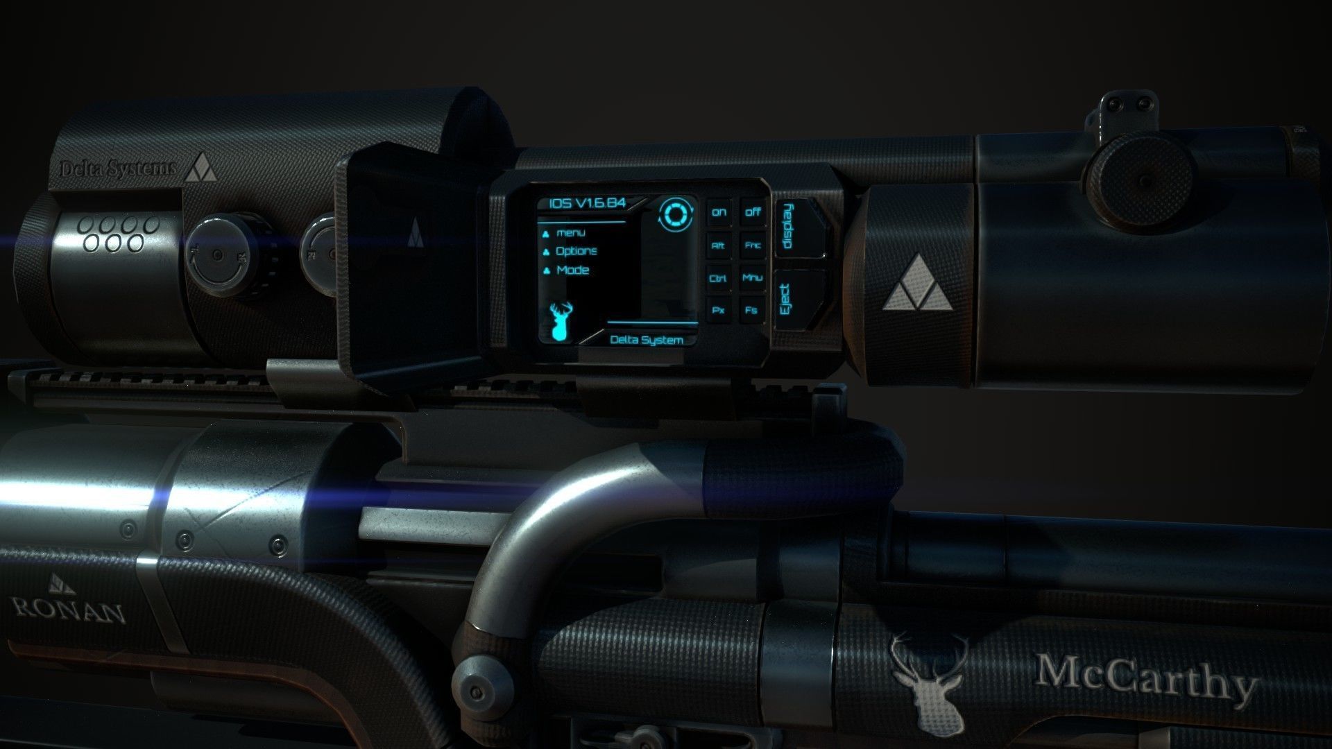 Ronan Rifle 3D model_11