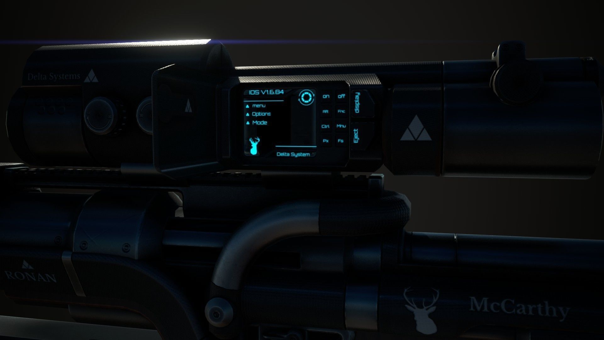 Ronan Rifle 3D model_6