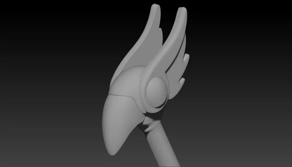 Sealing Wand 3D print model_0