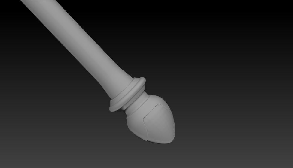 Sealing Wand 3D print model_4