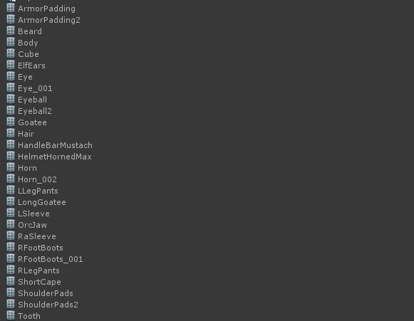 Blocky Customizable Characters - Minecraft Style Low-poly 3D model_8