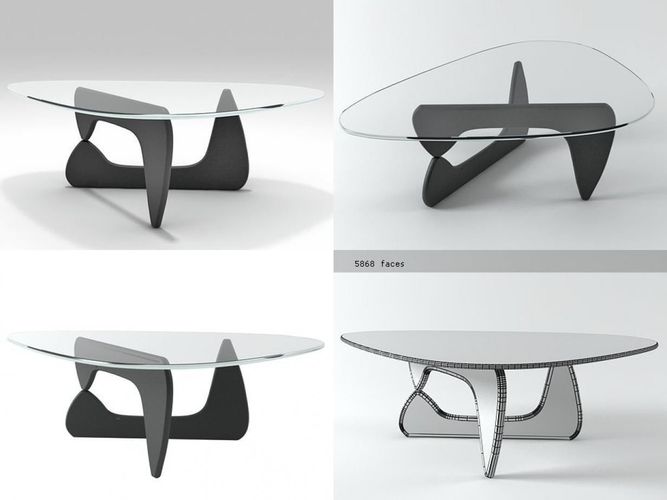 Noguchi Coffee Table 3D model