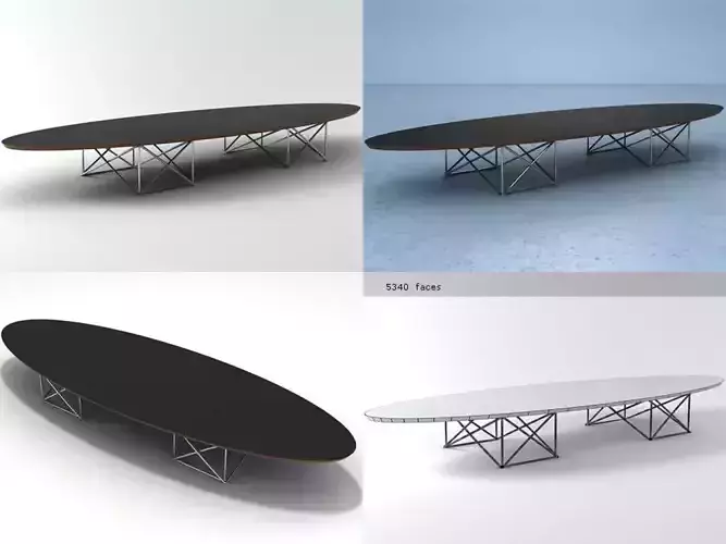 Elliptical Table