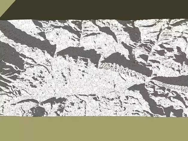 Topography- Hogbacks Garfield County- Colorado