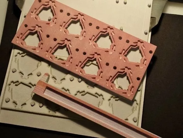RCS Hex Chain Treads Free 3D print model