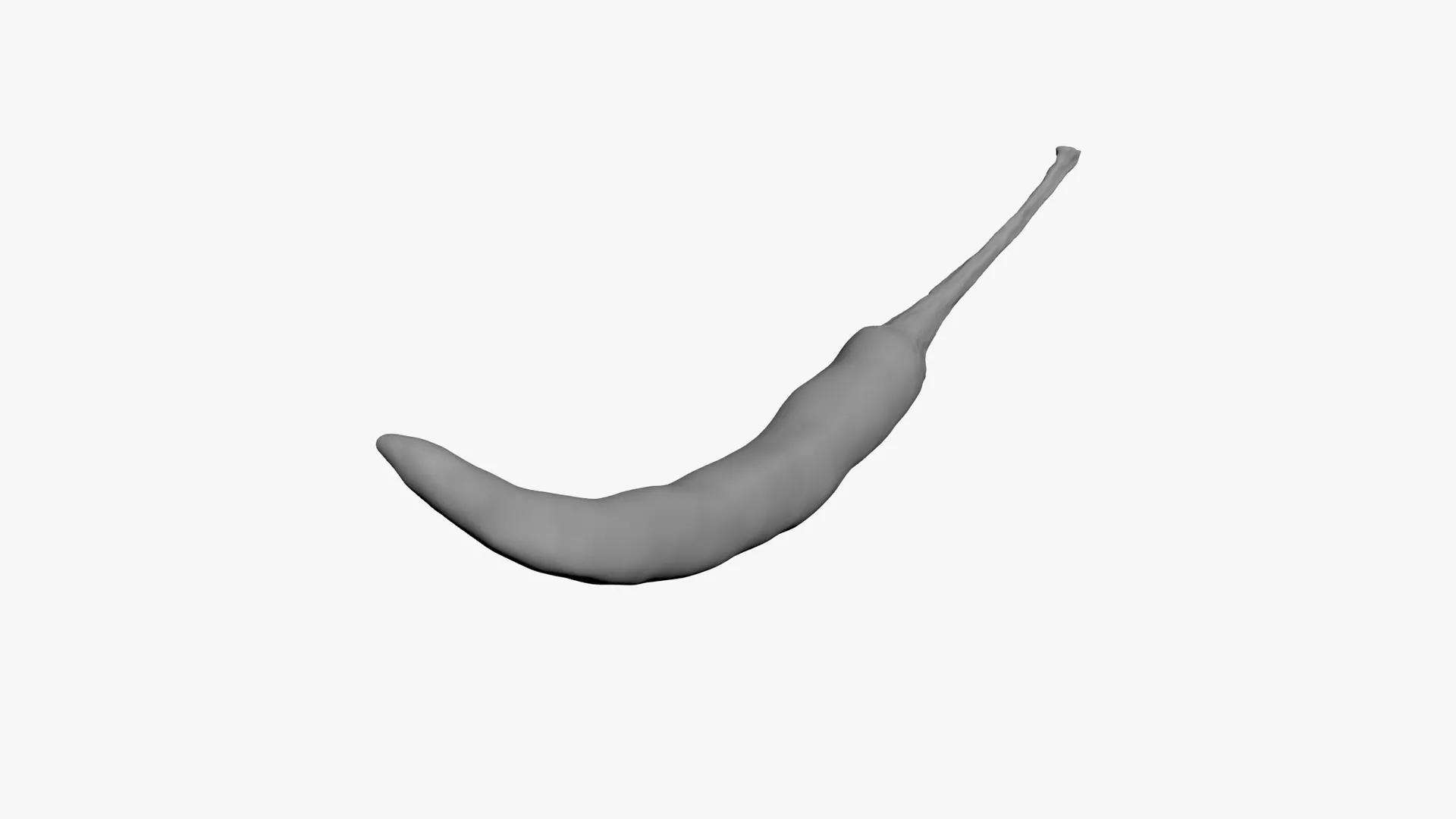 Chili Pepper 01 - For 3D Print 3D print model