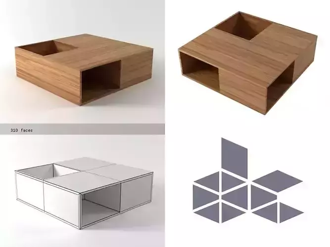 Neos three coffee table