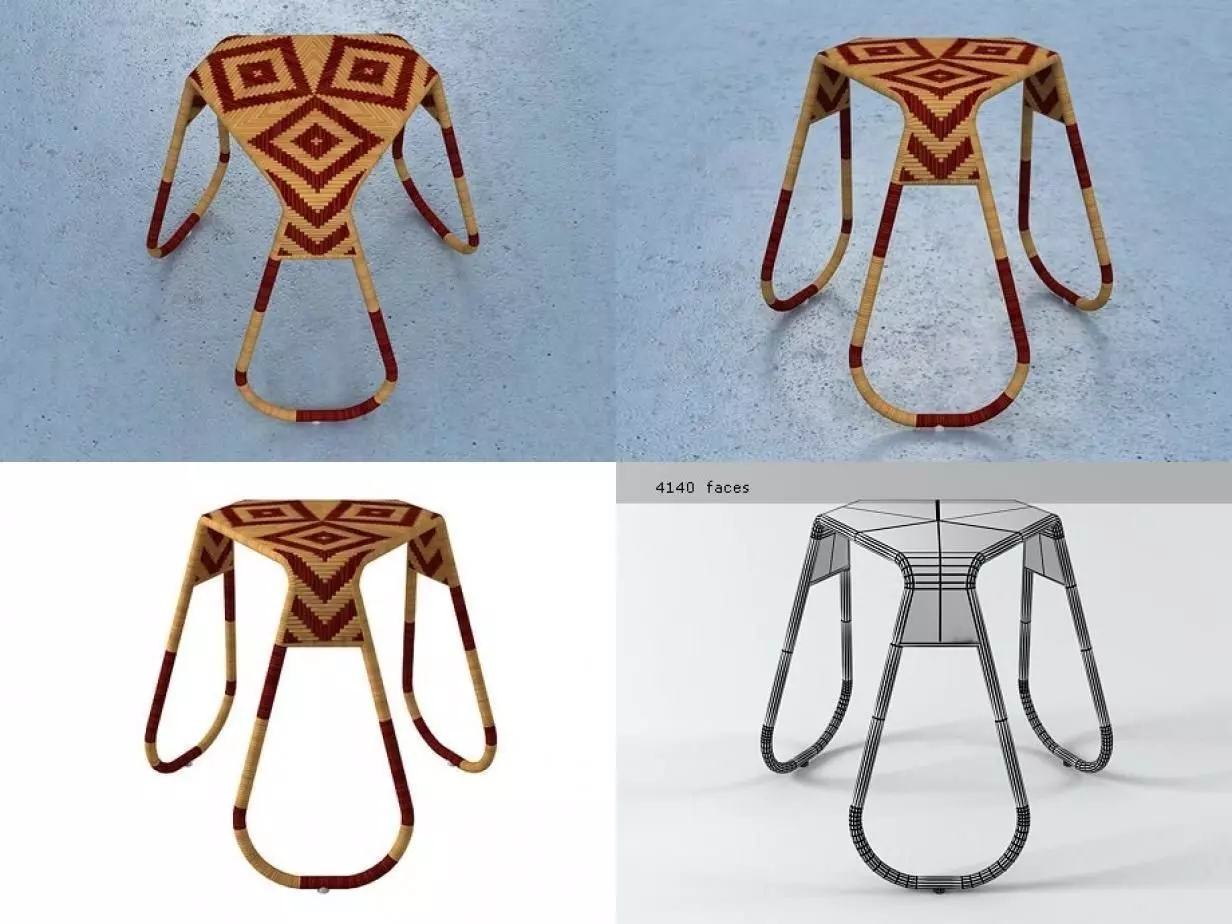 Flo Little Table 3D model_0