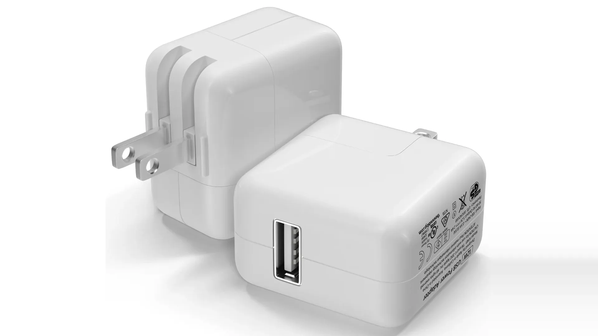 Apple 12W USB Power Adapter 3D model