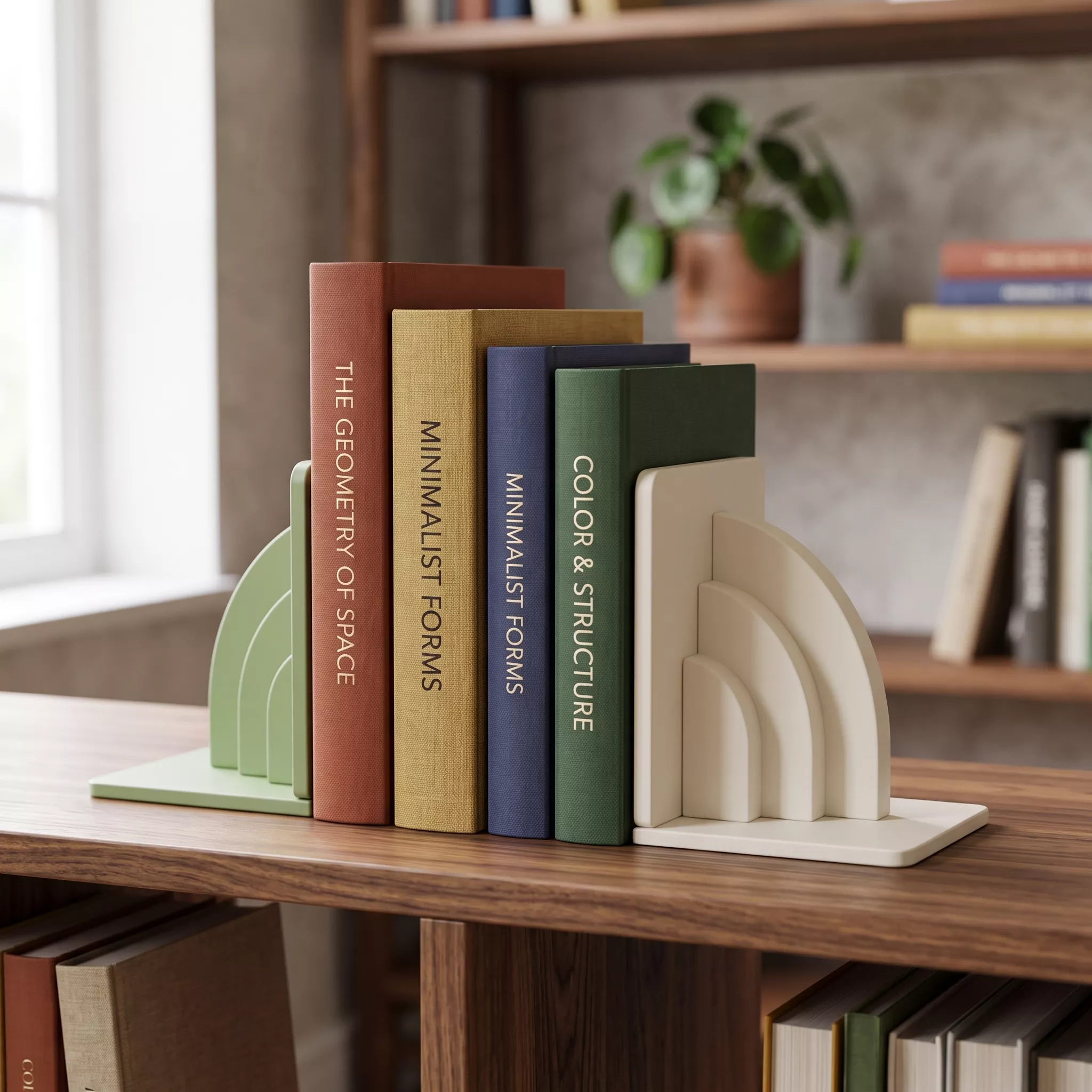 STRATA Sculptural Bookend Pair - RC 3D print model