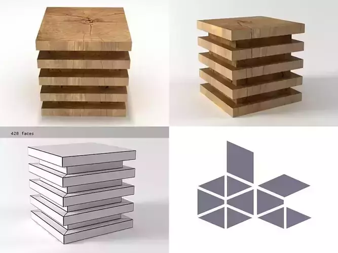 Ridge Square 3D model