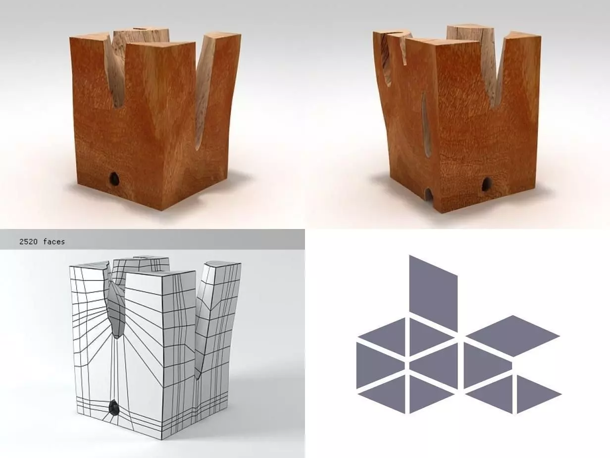 Inside Out Table Base 3D model_0