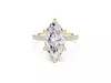 SAMPLE Designer Diamond Band Luxury Engagement Ring Ready CAD free 3D ...
