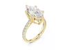 SAMPLE Designer Diamond Band Luxury Engagement Ring Ready CAD free 3D ...