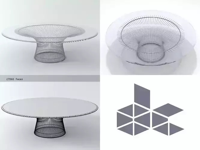 Platner Coffee Table